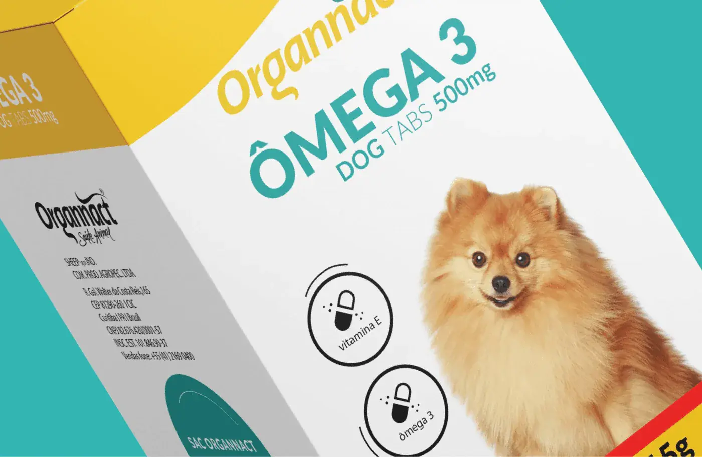 Pet Packaging Design and Brand Identity Project: Organnact