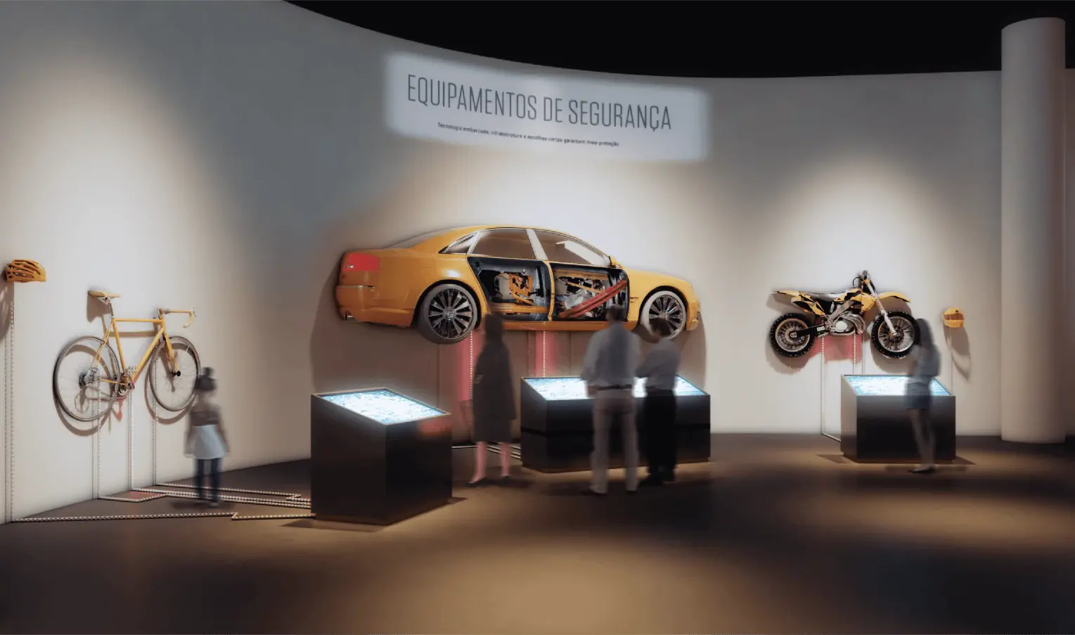 Experience Design and Museography Project: Conviva Detran/DF