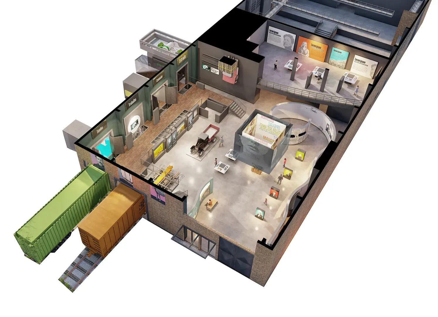 Render do Museu