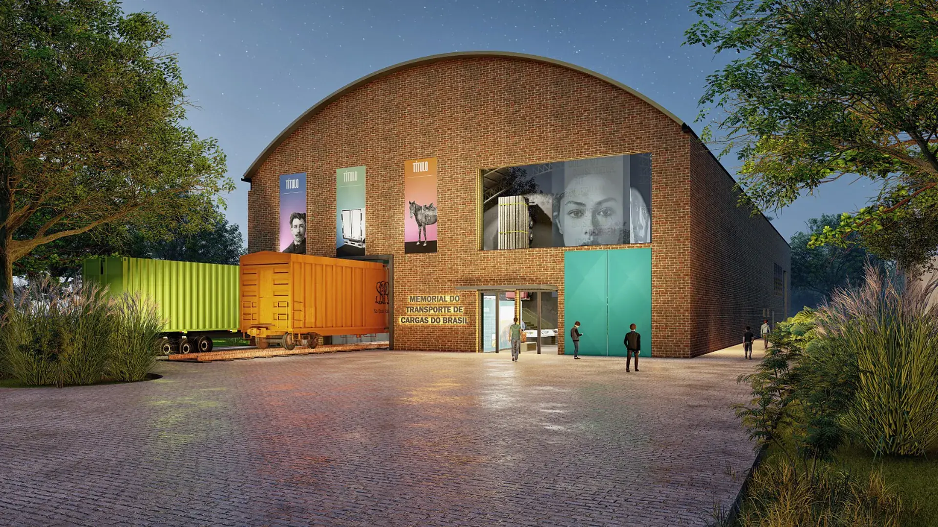 Museography and Memory Center Project: Freight Exhibition Center