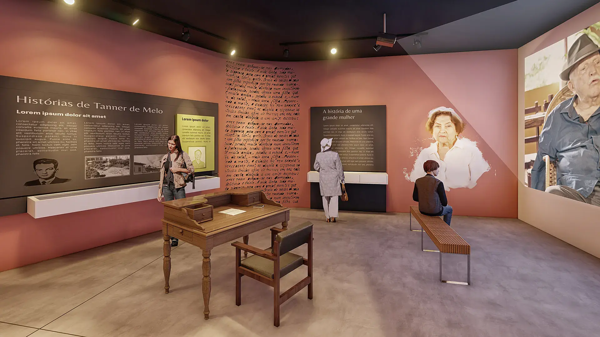 Interior do Museu