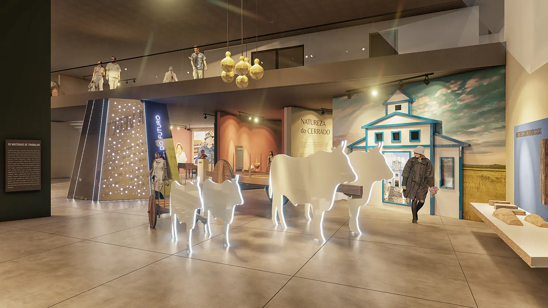Exhibition Design and Museography Project: Tanner de Melo Institute (ITAME)