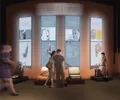 Miniatura de Pessoas no Museu